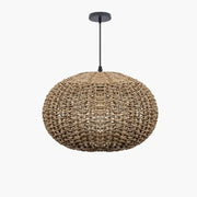 Braune Rattan-Hängeleuchte | COCON - Rattan Deko