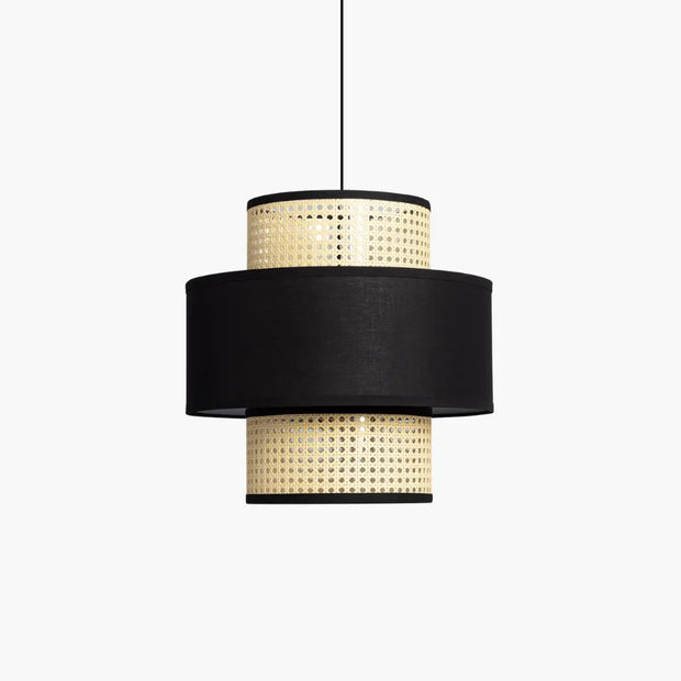 Rattan Hängeleuchte für Wohnzimmer Rattan Deko
