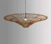 Rattan-Hängelampe Solea Rattan Deko