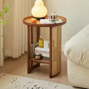 Teetisch Rattan Deko