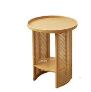 Teetisch Rattan Deko